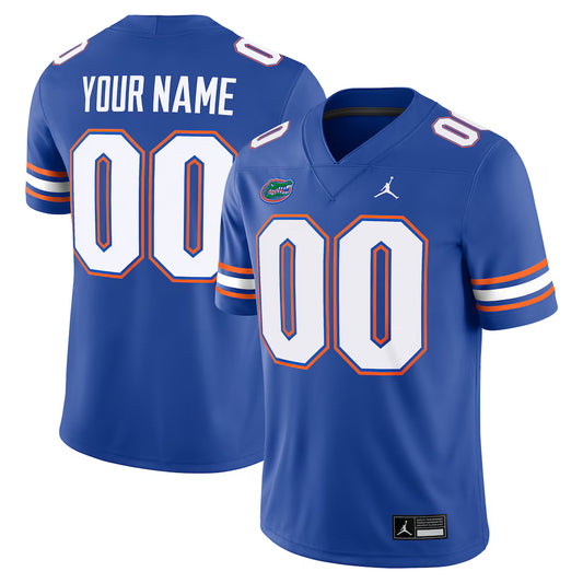 Florida Gators Custom Game Jersey - Royal - NCAA