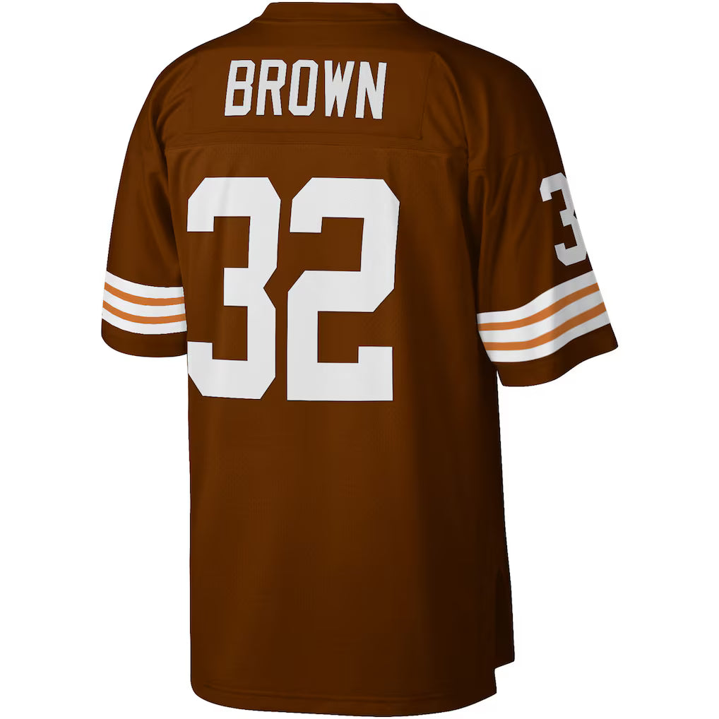 Jim Brown #32 Cleveland Custom Name & Number Football Jersey
