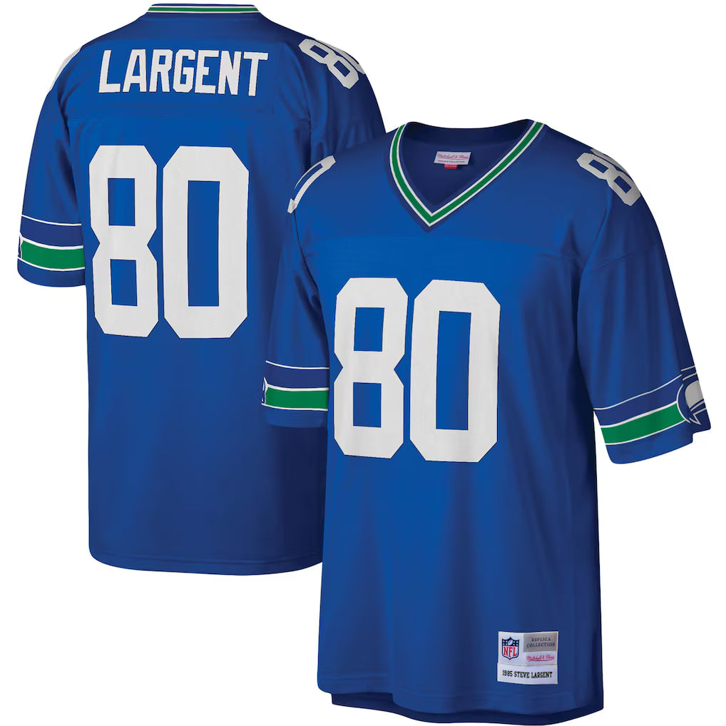 Steve Largent #80 Seattle Seahawks Football Jerseys