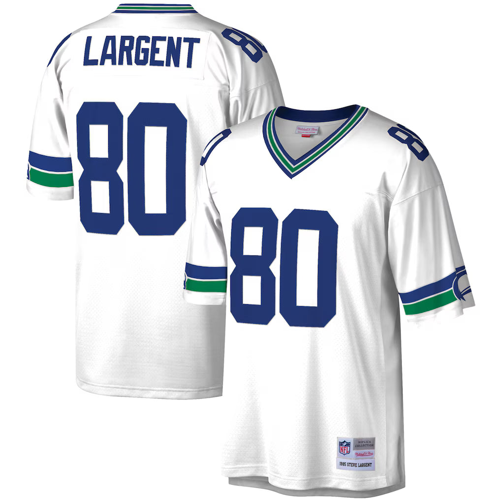 Steve Largent #80 Seattle Seahawks Football Jerseys