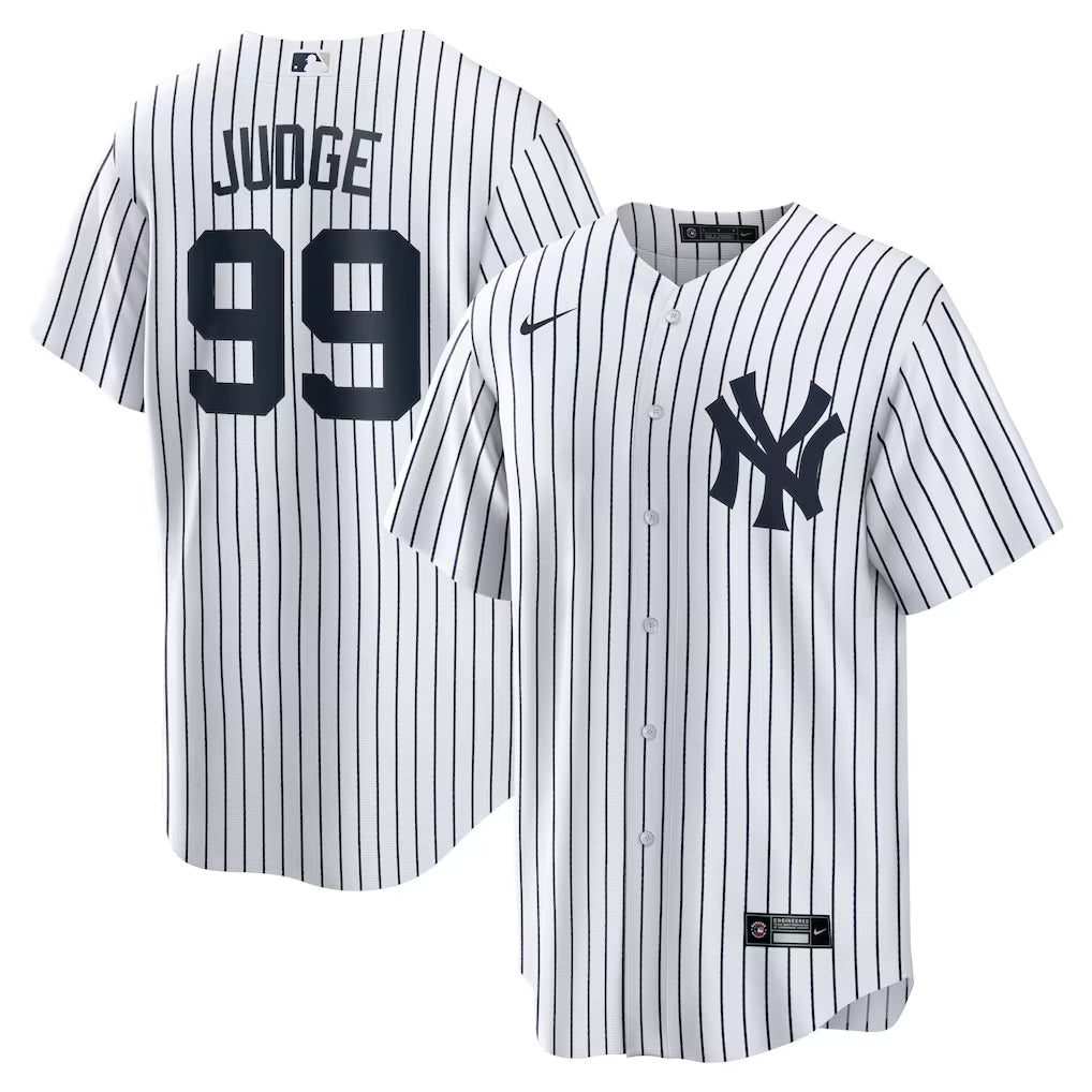 Aaron Judge New York Yankees Player Name Jersey - White