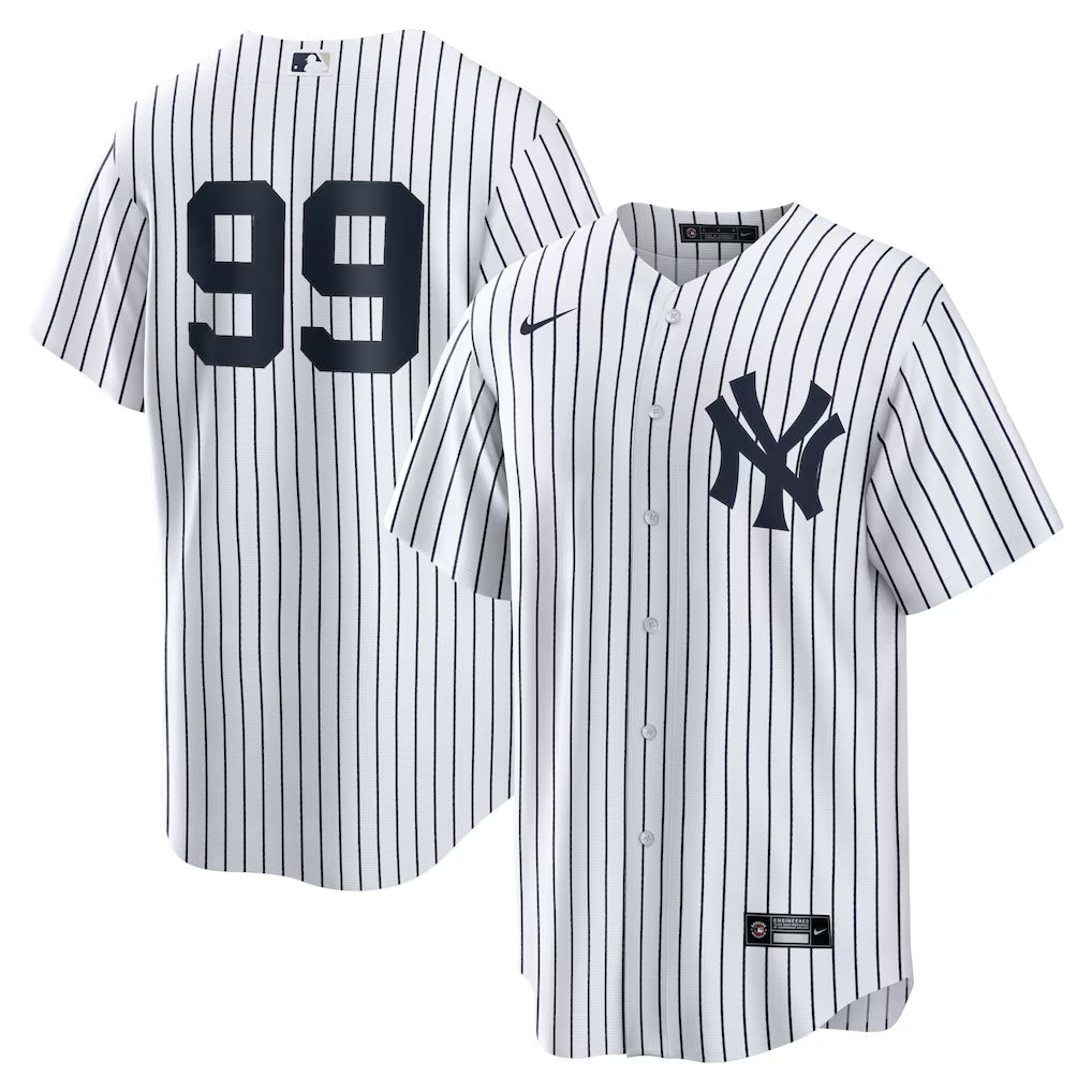 Aaron Judge New York Yankees Player Name Jersey - White