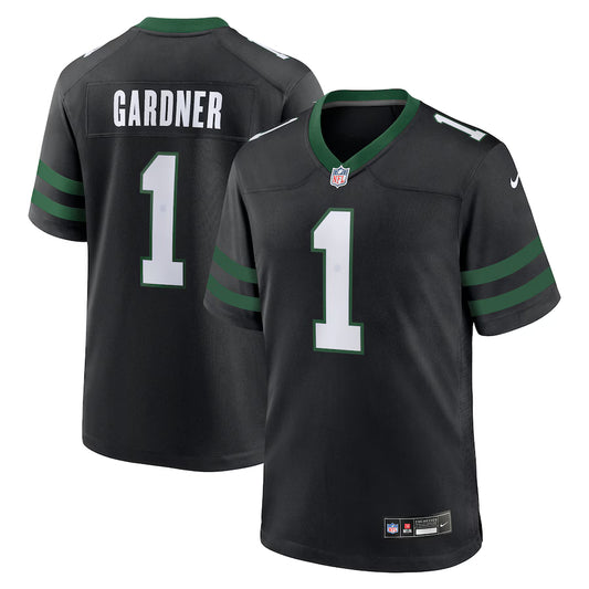 Ahmad Sauce Gardner New York Jets Alternate Game Jersey - Legacy Black - NFL