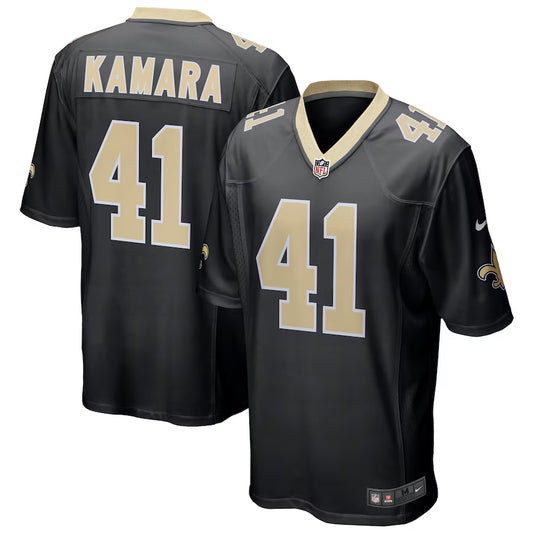 Alvin Kamara New Orleans Saints Game Jersey - Black - NFL