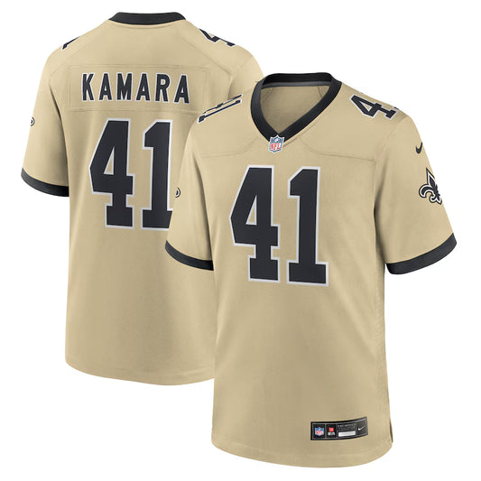 Alvin Kamara New Orleans Saints Gameday Golds Alternate Game Player Jersey - Gold - NFL