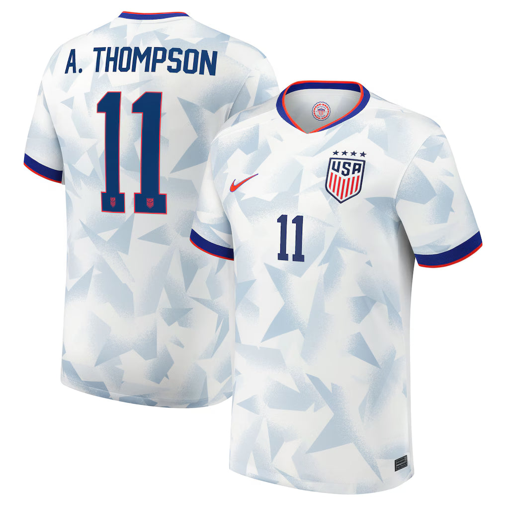 Alyssa Thompson USWNT 2026 Home Player Jersey - White