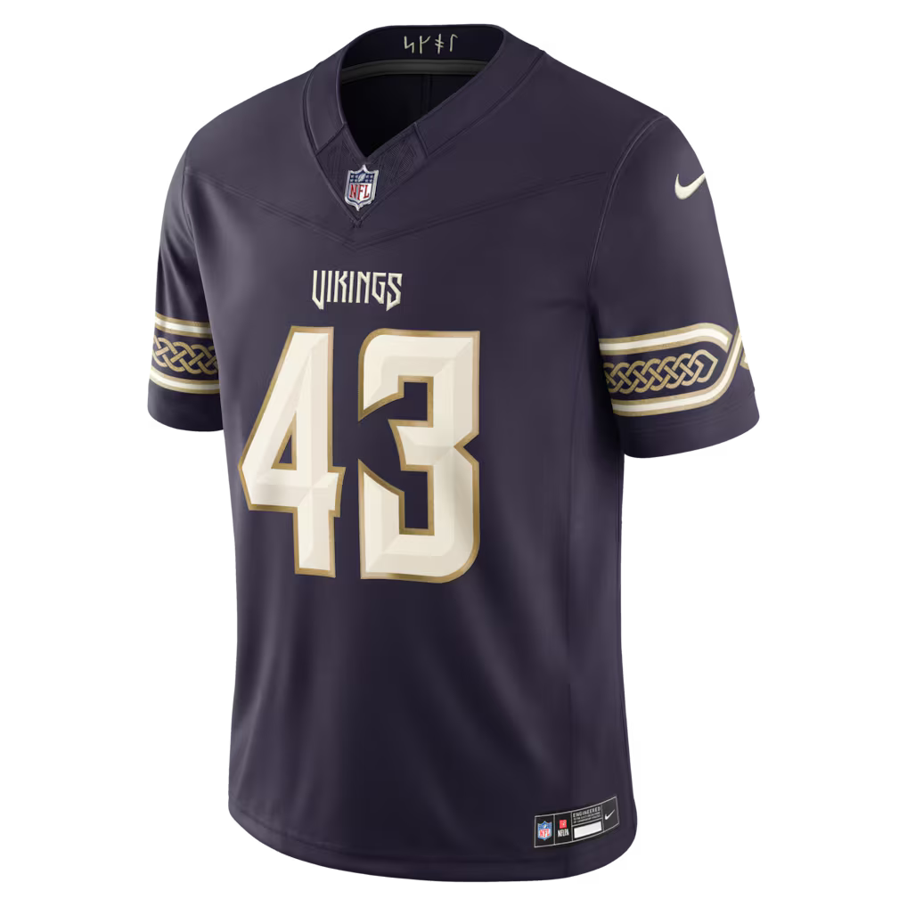 Minnesota Vikings Rivalries 2026 Football Jerseys