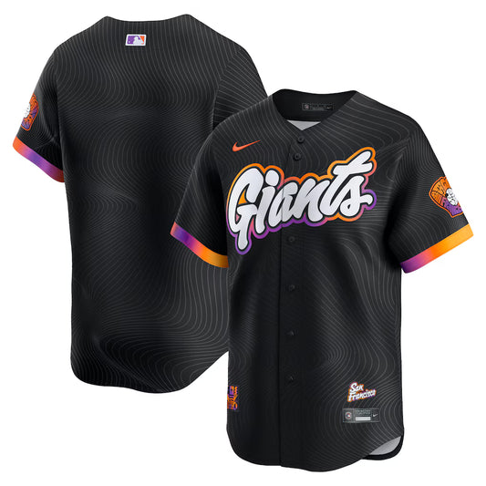 San Francisco Giants  2025-26 City Connect Limited Jersey - Anthracite