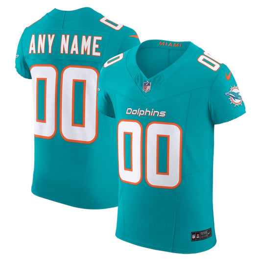 Miami Dolphins Vapor F.U.S.E. Elite Custom Jersey - Aqua - NFL