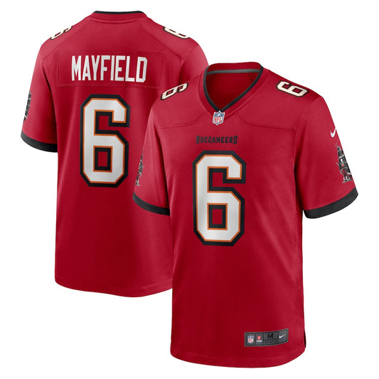 Baker Mayfield Tampa Bay Buccaneers Team Game Jersey - Red - NFL