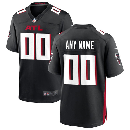 Atlanta Falcons Custom Game Jersey - Black - NFL