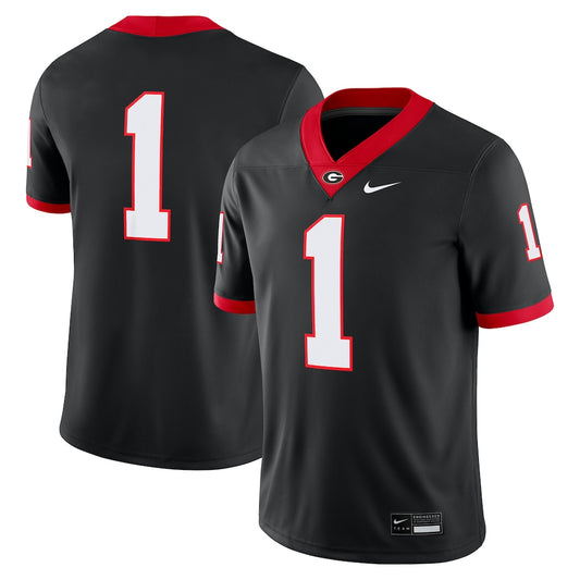 Georgia Bulldogs Alternate Game Jersey - Black - NCAA