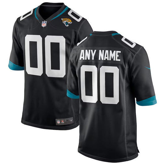 Jacksonville Jaguars Custom Game Jersey - Black - NFL