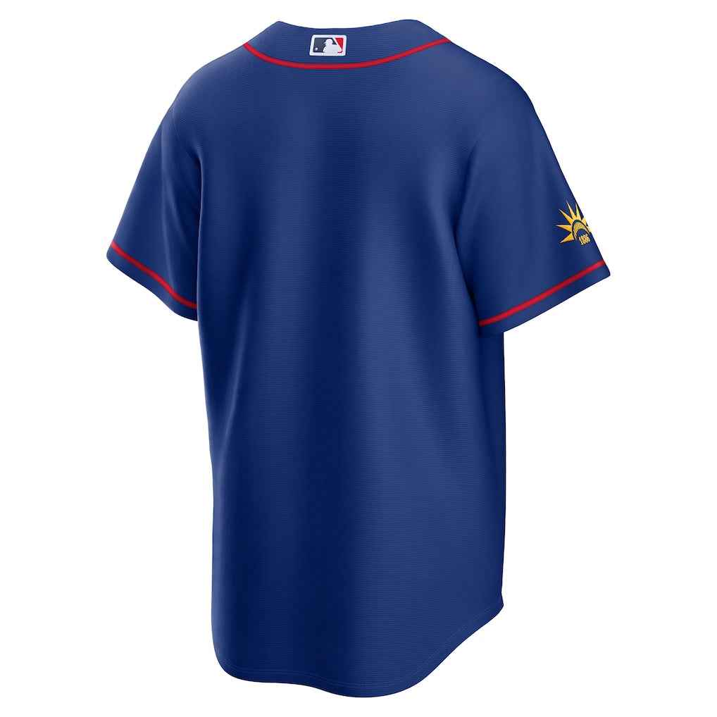 France National Baseball Team Stadium Replica Jersey - Blue