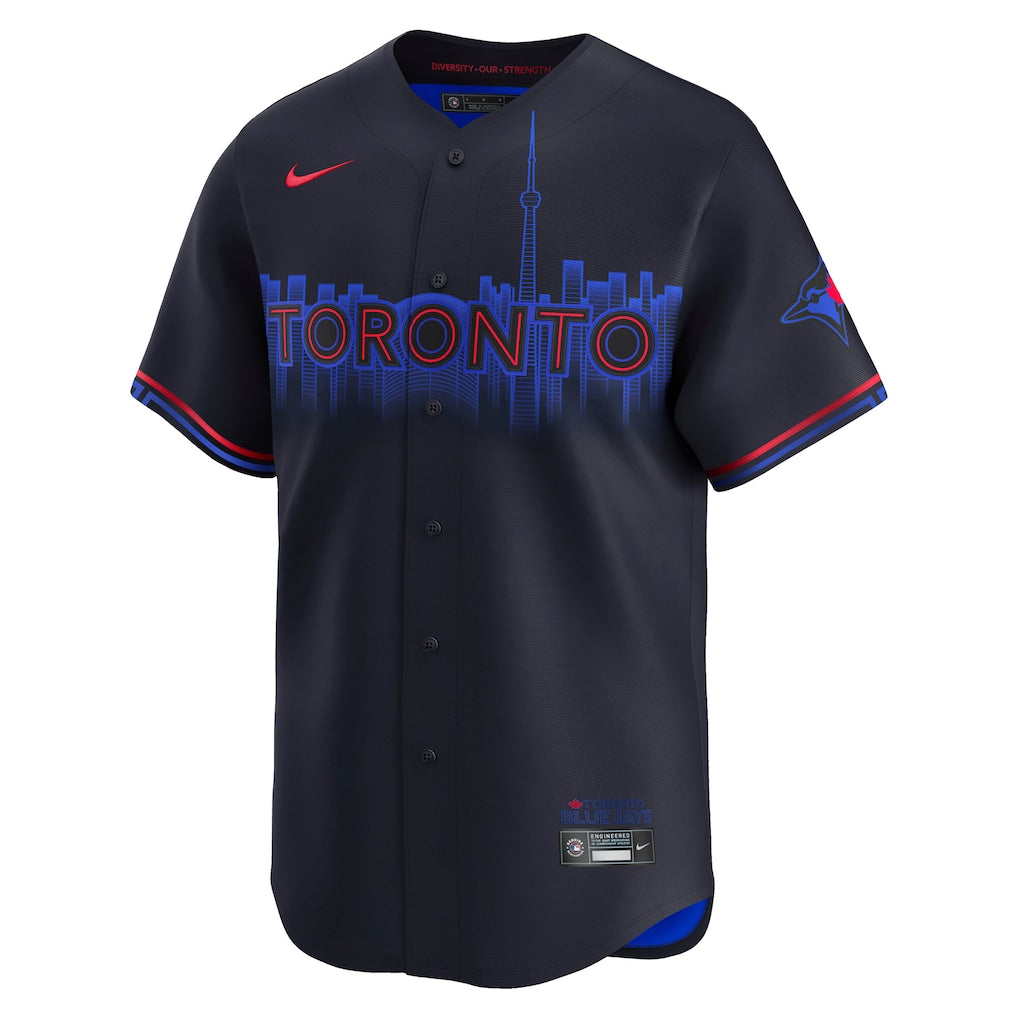 Toronto Blue Jays 2025-26 City Connect Limited Jersey - Navy