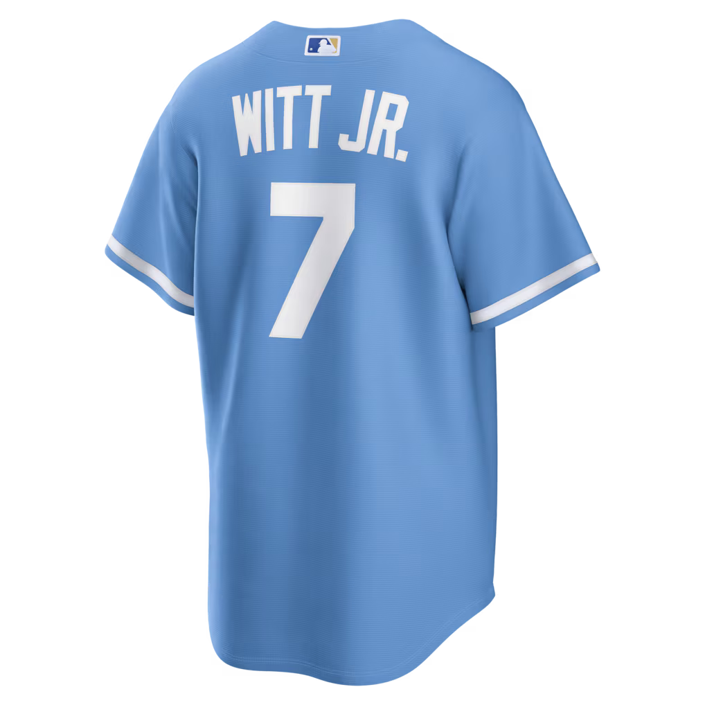 Bobby Witt Jr. #7 Kansas City Royals Baseball Jersey