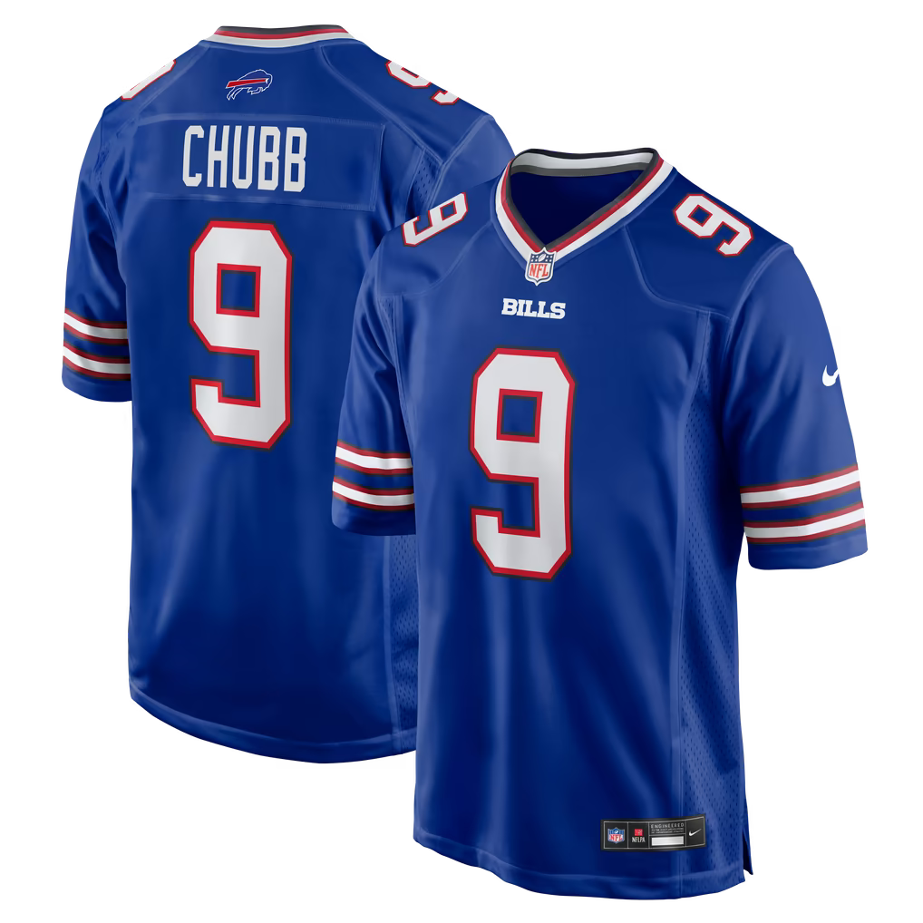 Bradley Chubb #9 Buffalo Bills  Football Jersey