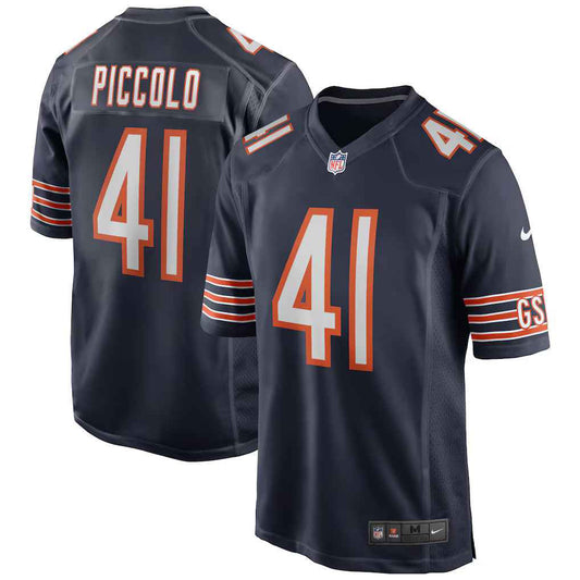 Brian Piccolo #41 Chicago Bears Football Jersey - Navy