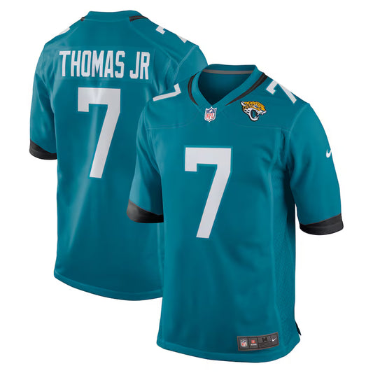 Brian Thomas Jr Jacksonville Jaguars Player Game Jersey - Teal - NFL