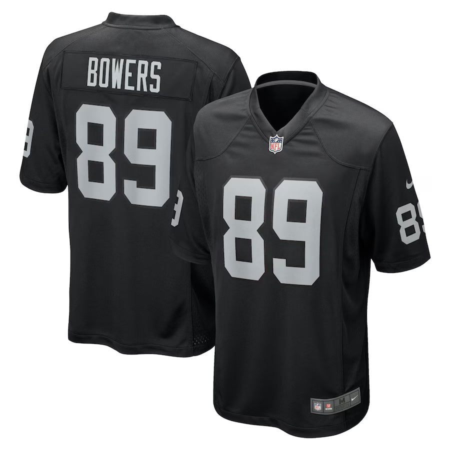 Brock Bowers Las Vegas Raiders Player Game Jersey - Black - NFL