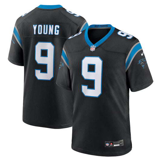 Bryce Young Carolina Panthers Team Game Jersey - Black - NFL