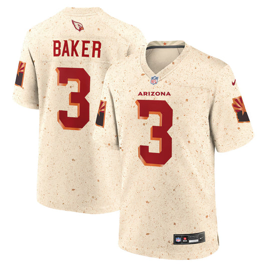 Budda Baker Arizona Cardinals 2025 Rivalries Collection Game Jersey - Natural- NFL