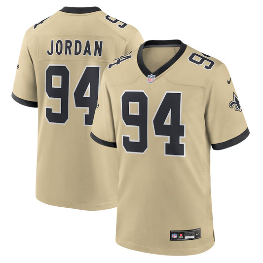 Cameron Jordan New Orleans Saints Gameday Golds Alternate Game Player Jersey - Gold - NFL