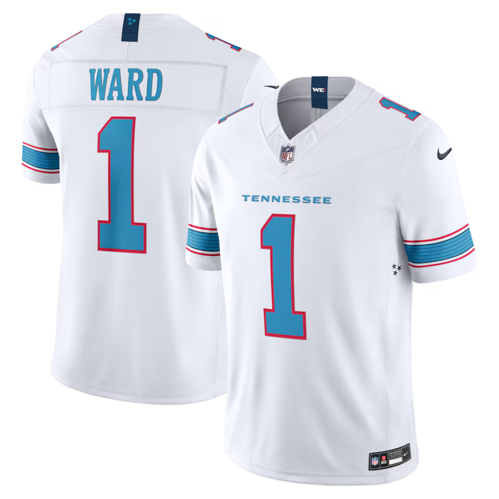 Cameron Ward Tennessee Titans Vapor F.U.S.E. Sewn Down Limited Jersey - White