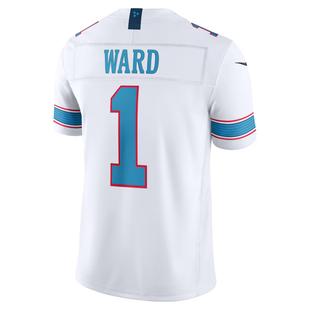 Cameron Ward Tennessee Titans Vapor F.U.S.E. Sewn Down Limited Jersey - White