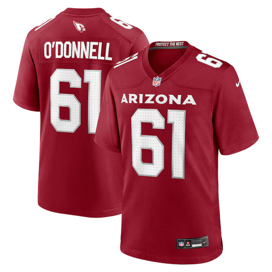 Carter O'Donnell Arizona Cardinals Team Game Jersey - Cardinal -NFL