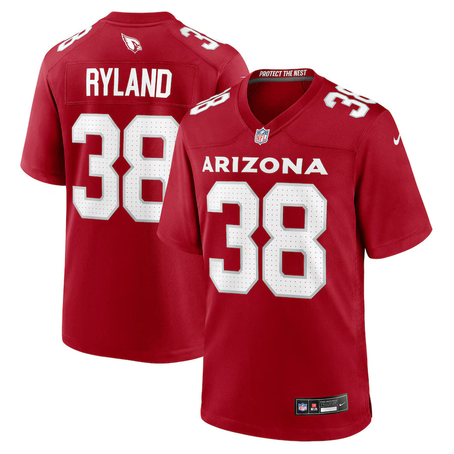 Chad Ryland Arizona Cardinals Team Game Jersey - Cardinal -NFL