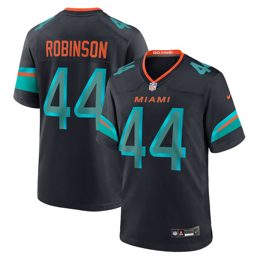 Chop Robinson Miami Dolphins 2025 Rivalries Collection Game Jersey - Pitch Blue - NFL