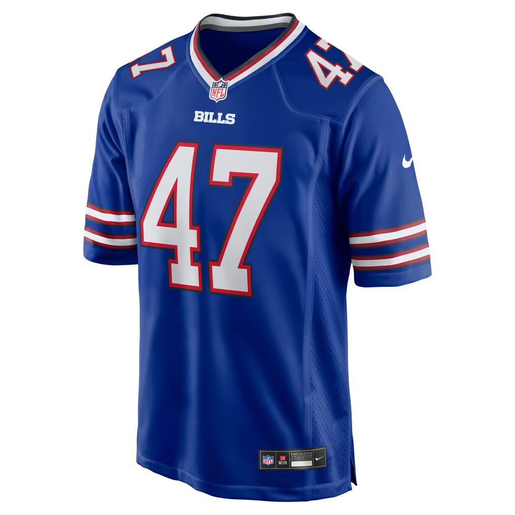 Christian Benford #47 Buffalo Bills Football Jersey