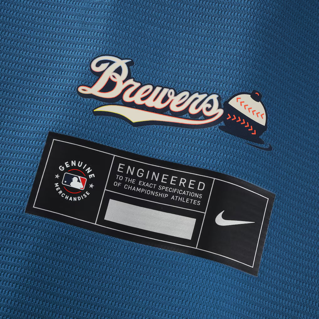 Christian Yelich #22 Milwaukee Brewers Baseball Jersey