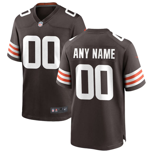 Nike Cleveland Browns Custom Game Jersey - Brown - NFL