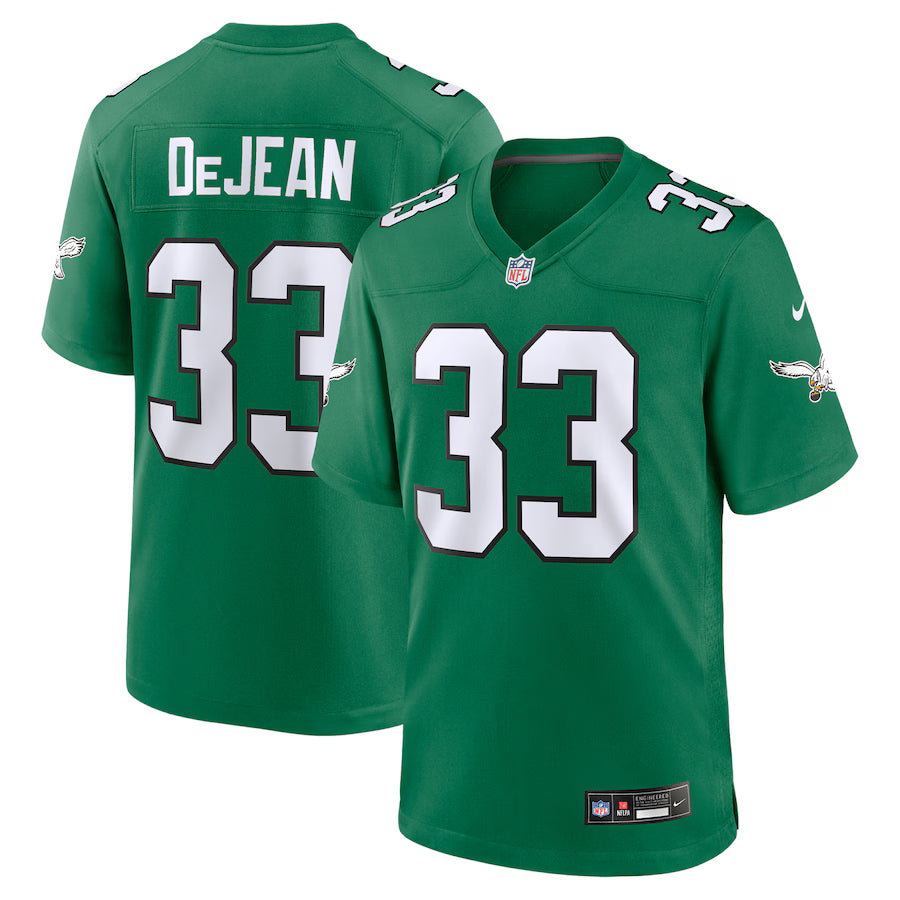 Cooper DeJean Philadelphia Eagles Alternate Game Jersey - Kelly Green - NFL