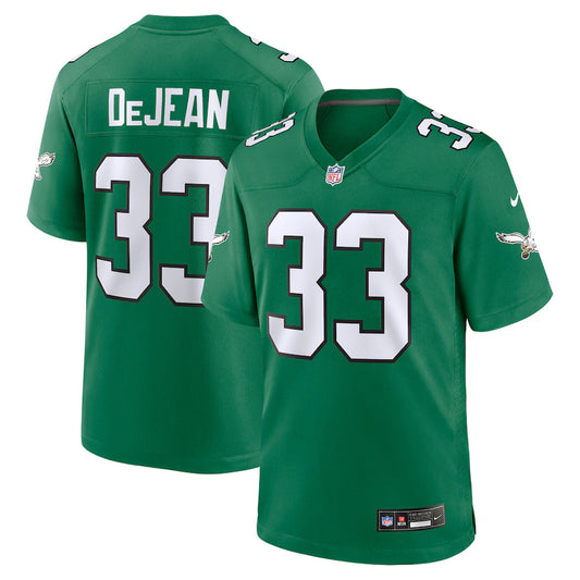 Cooper DeJean Philadelphia Eagles Alternate Game Jersey - Kelly Green - NFL