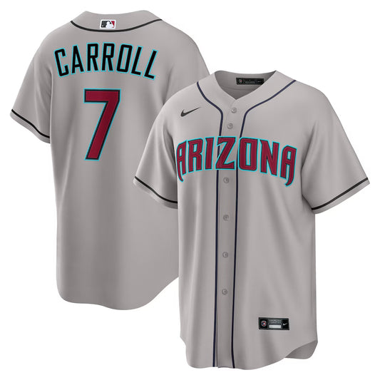 Corbin Carroll Arizona Diamondbacks Jersey - Gray - MLB