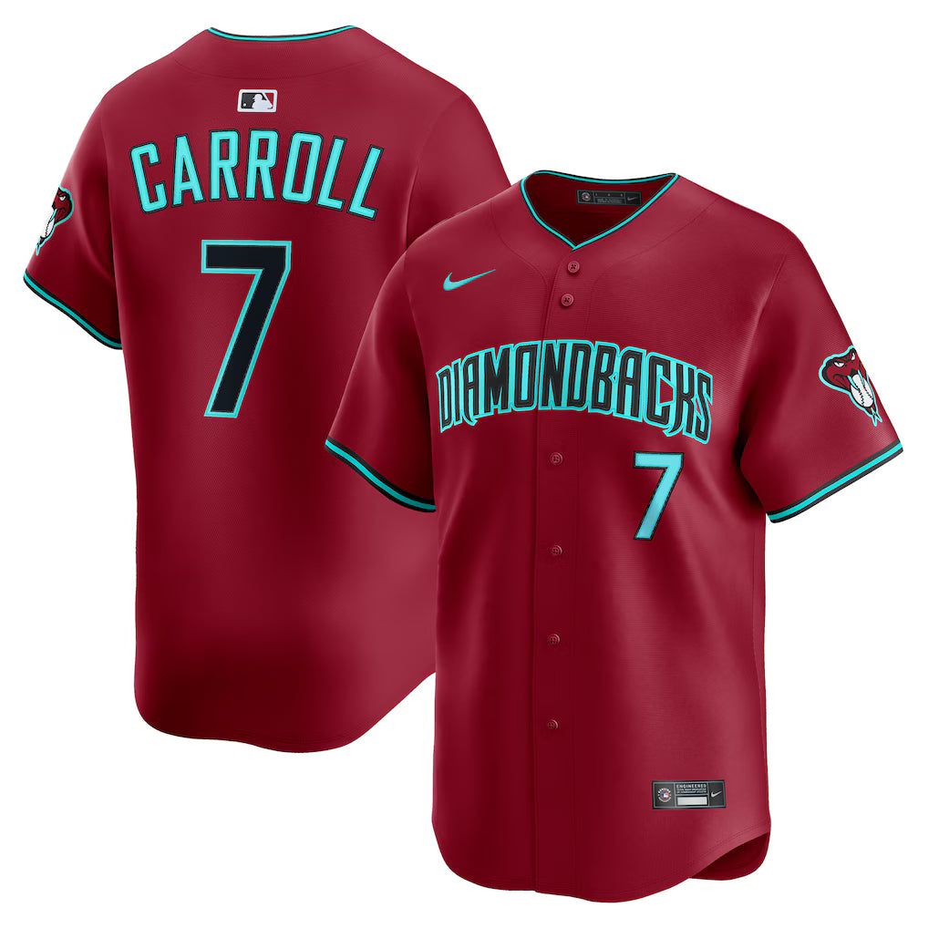 Corbin Carroll Arizona Diamondbacks Alternate Limited Jersey - Red - MLB