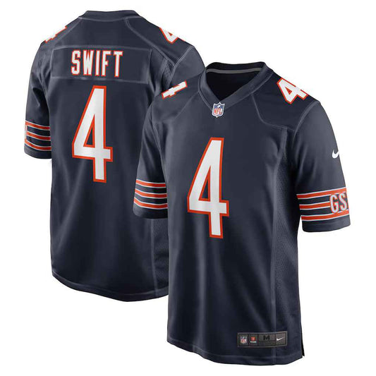 D'Andre Swift Chicago Bears Jersey - Navy