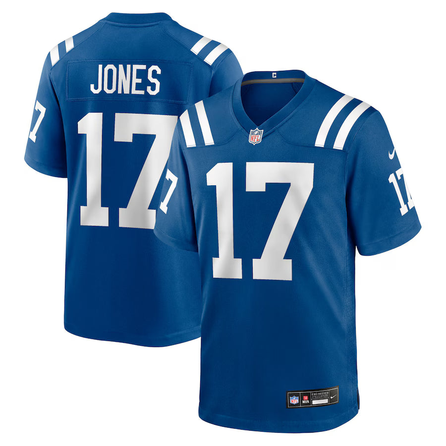 Daniel Jones Indianapolis Colts Team Game Jersey - Royal - NFL