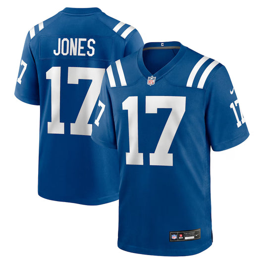 Daniel Jones Indianapolis Colts Team Game Jersey - Royal - NFL