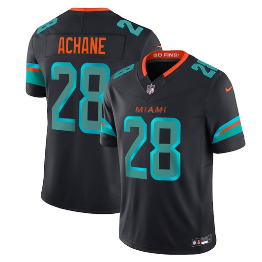 De’Von Achane Miami Dolphins 2025 Rivalries Collection Limited Jersey - Pitch Blue - NFL