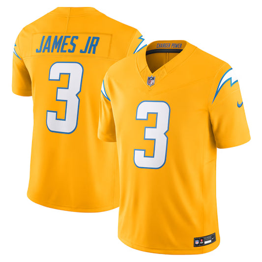 Derwin James Jr. Los Angeles Chargers Alternate Charger Power Vapor F.U.S.E. Limited Jersey - Gold - NFL