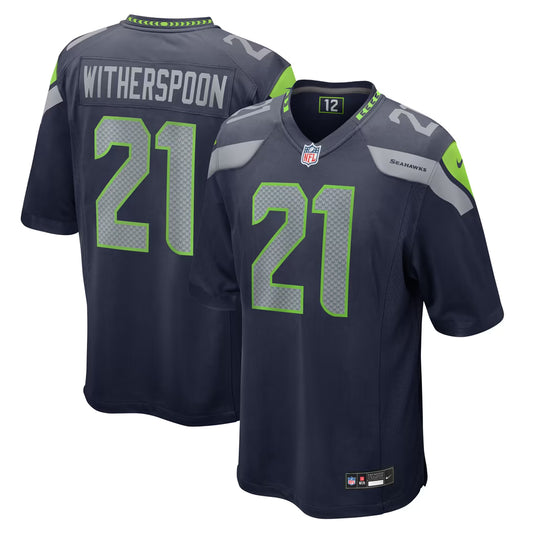 Devon Witherspoon #21 Seattle Seahawks Football Jersey