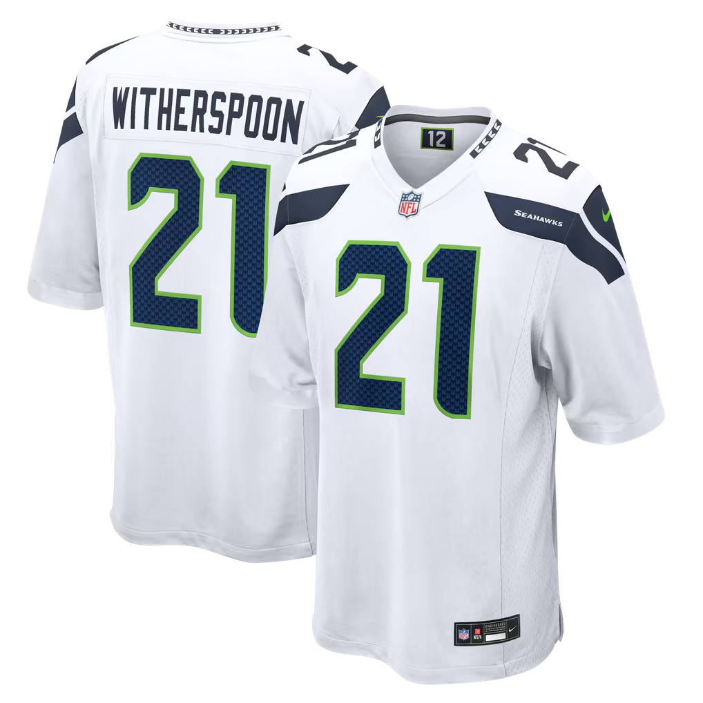 Devon Witherspoon #21 Seattle Seahawks Football Jersey