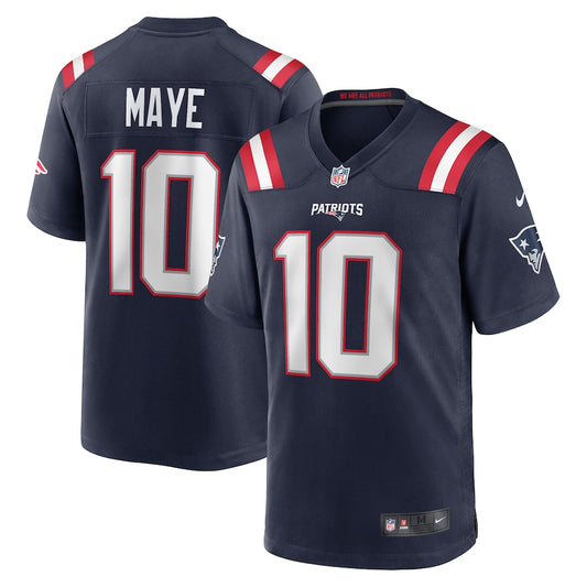 Drake Maye New England Patriots Player Game Jersey - Navy - NFL