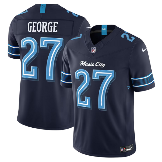 Eddie George #27 Tennessee Titans 2026 Rivalries Stitched Football Jersey