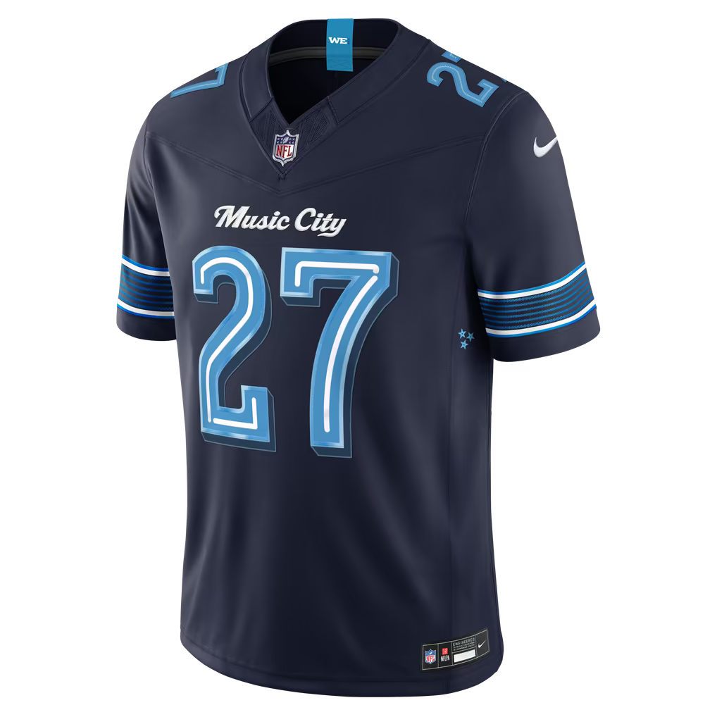 Eddie George #27 Tennessee Titans 2026 Rivalries Stitched Football Jersey
