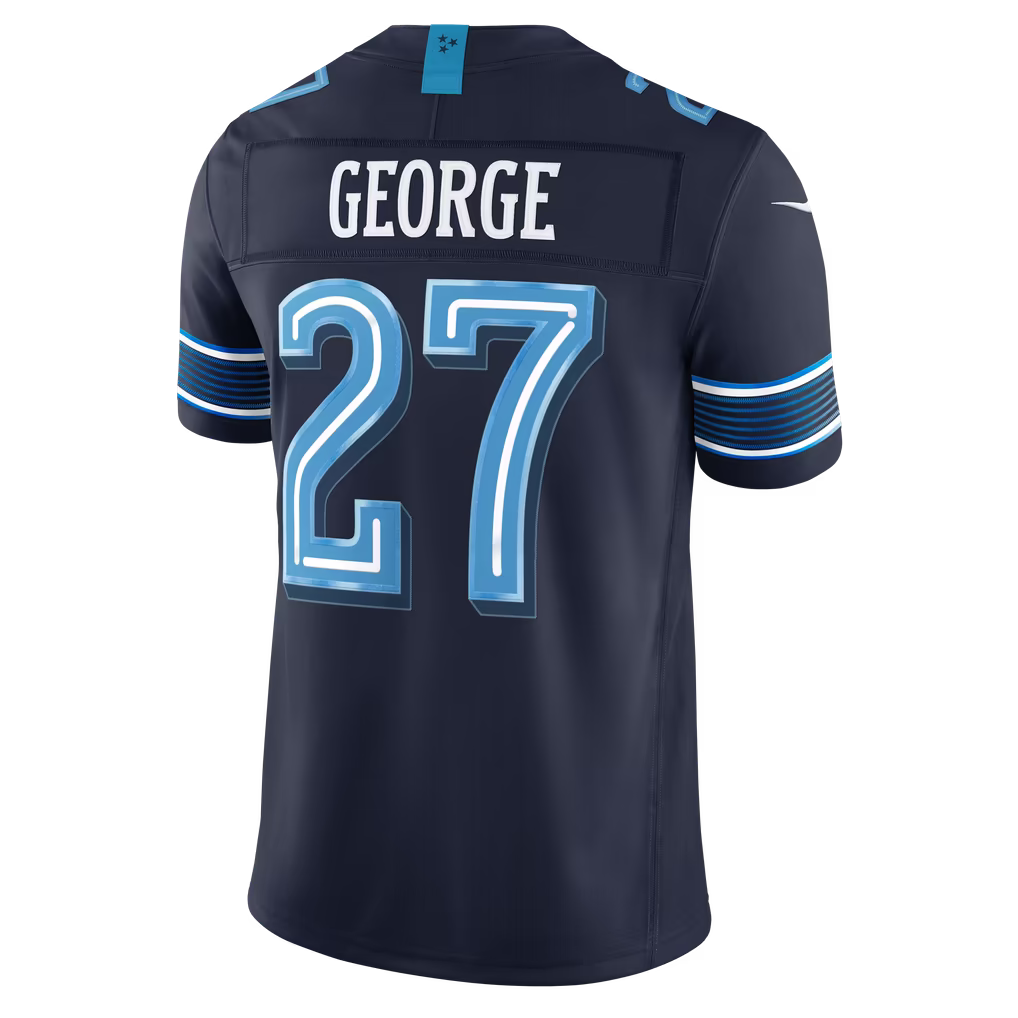 Eddie George #27 Tennessee Titans 2026 Rivalries Stitched Football Jersey